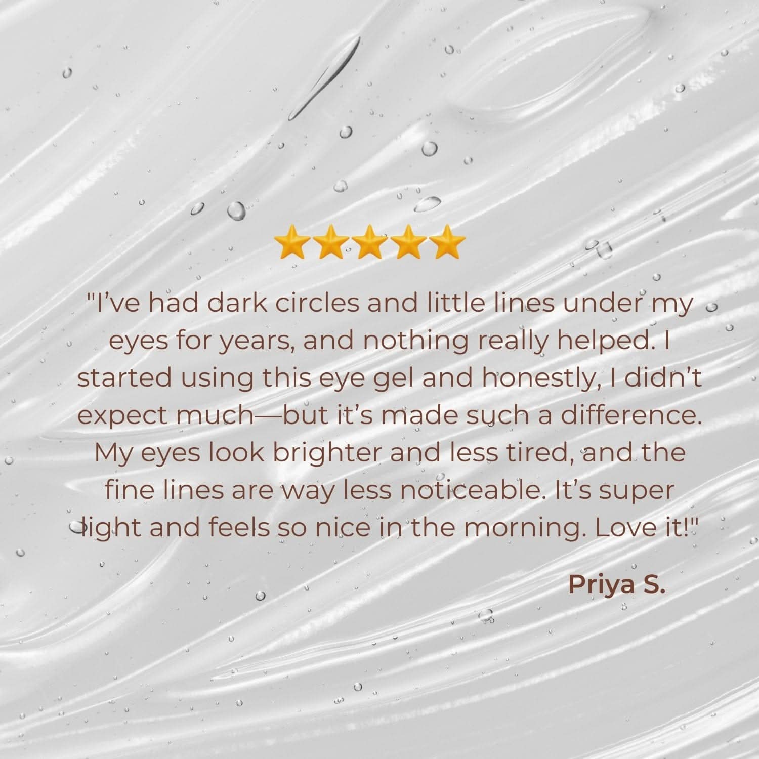 Elarose 10ml HydraLift Cooling Eye Gel