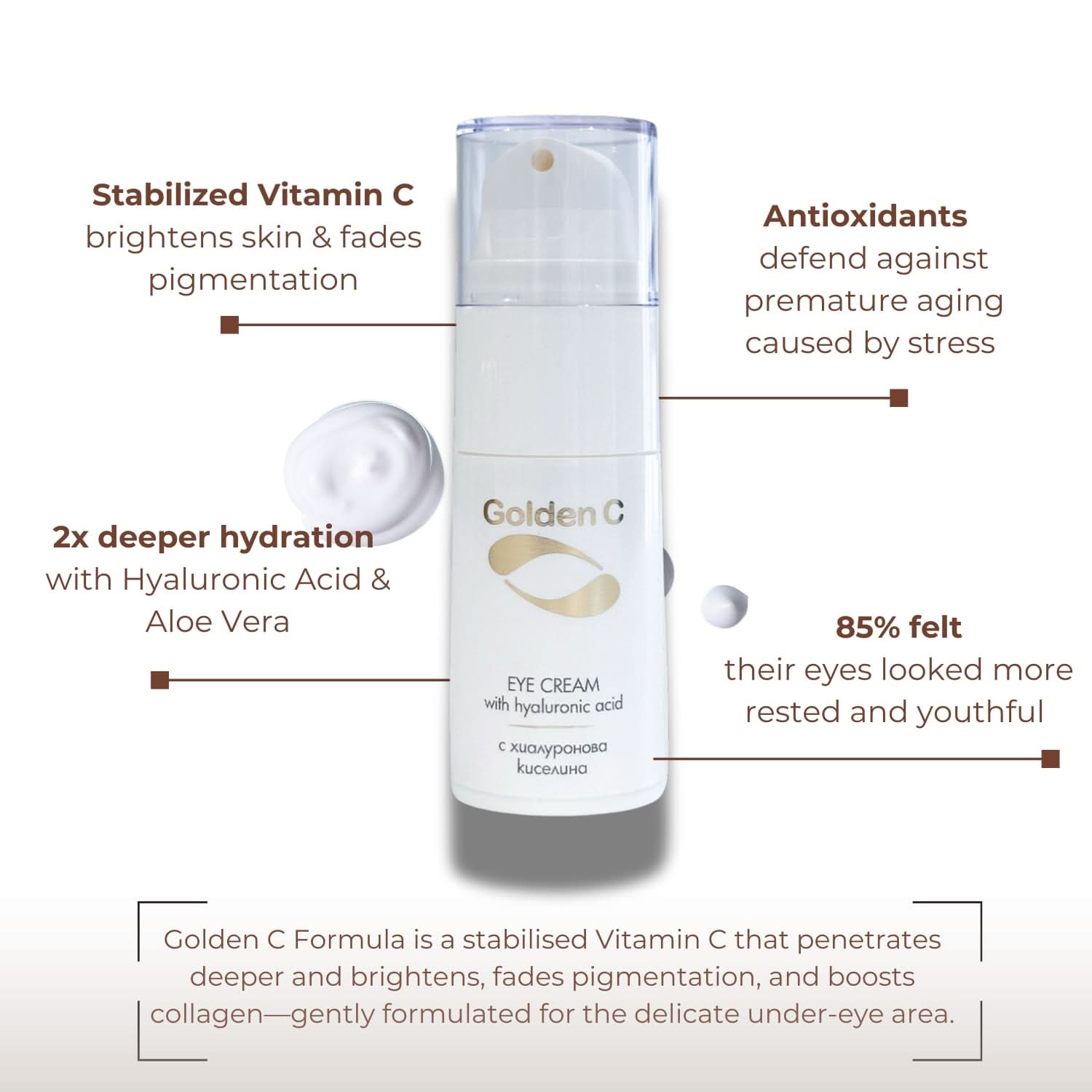 My Store 15ml Golden C Eye Cream