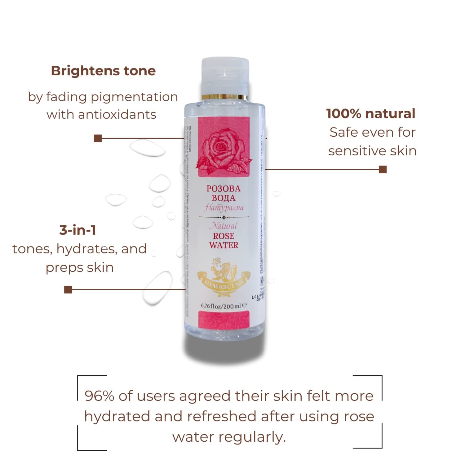 My Store 200ML Natural Rose Water