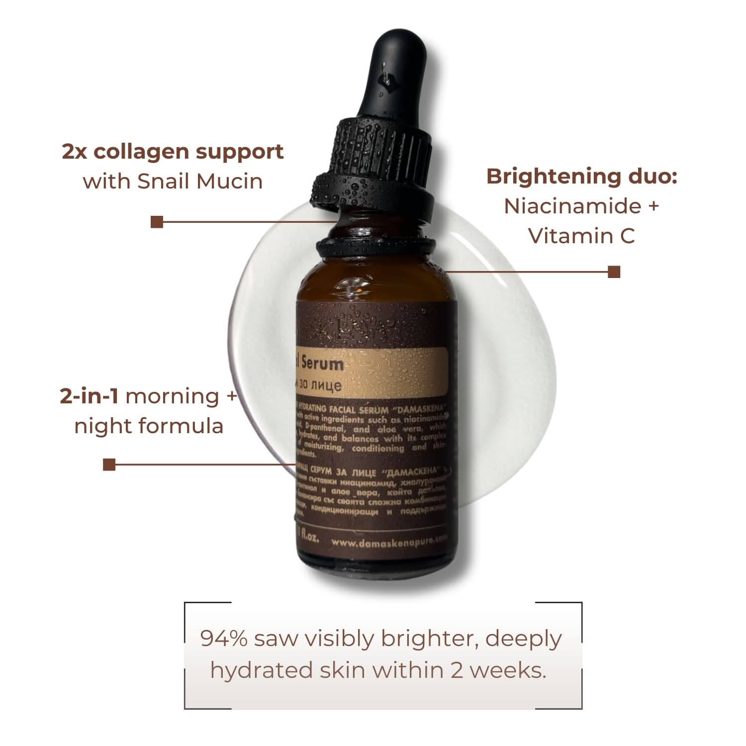 My Store 30ml Rose Repair Face Serum